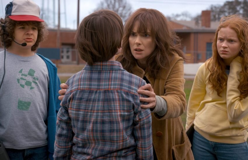 Кадр из сериала "Очень странные дела", 2017 г.