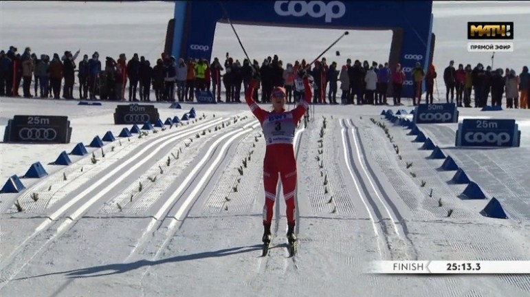 Победа Юлии Ступак. По материалам матч тв.