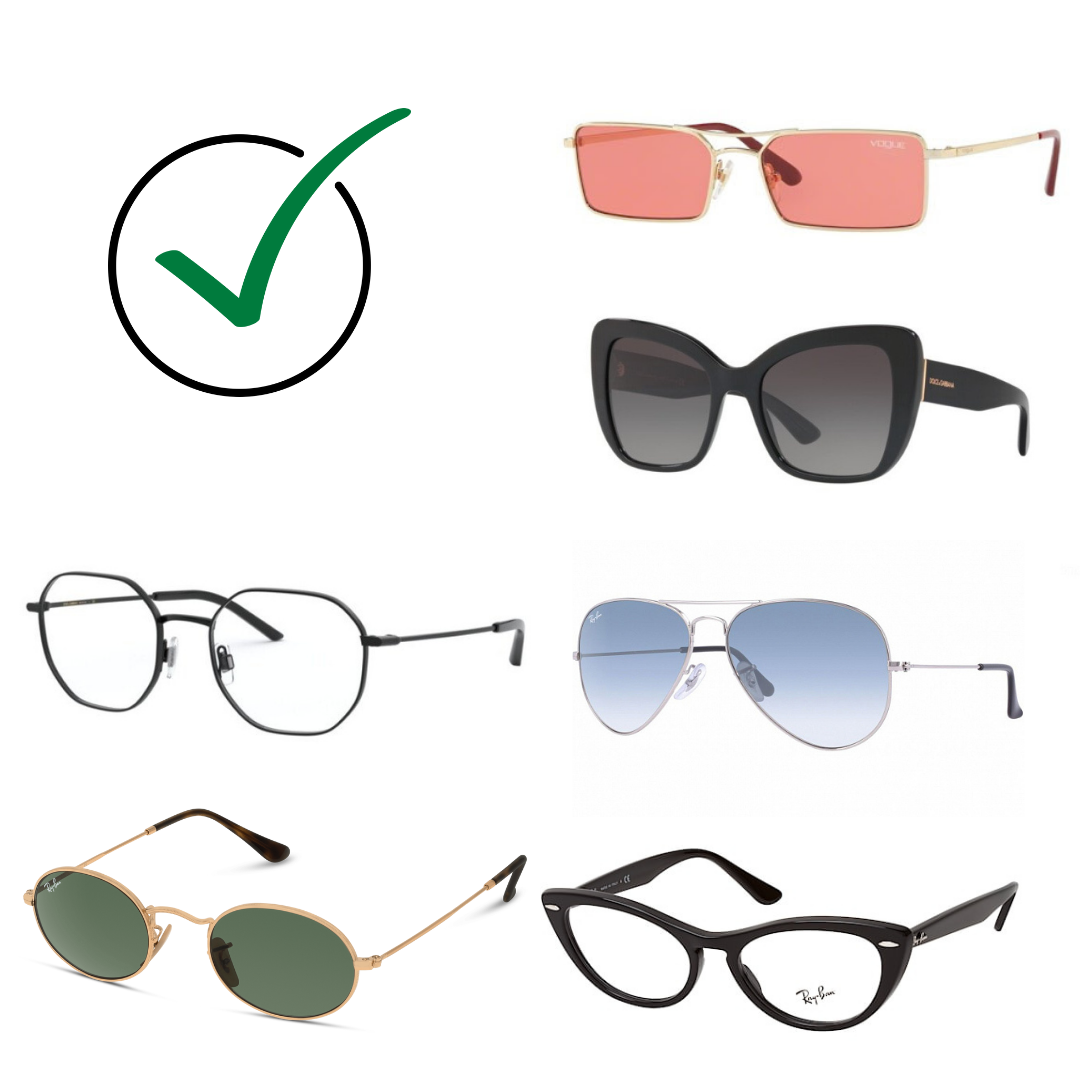 Оправы, которые подходят.