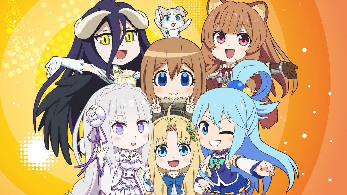 Isekai quartet. Исекай квартет альбедо.