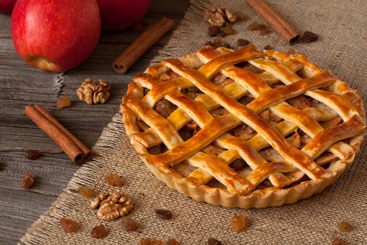 Классический Американский яблочный пирог