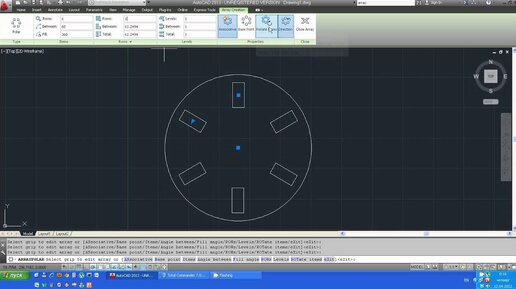 Массивы в SolidWorks - СтройМетПроект