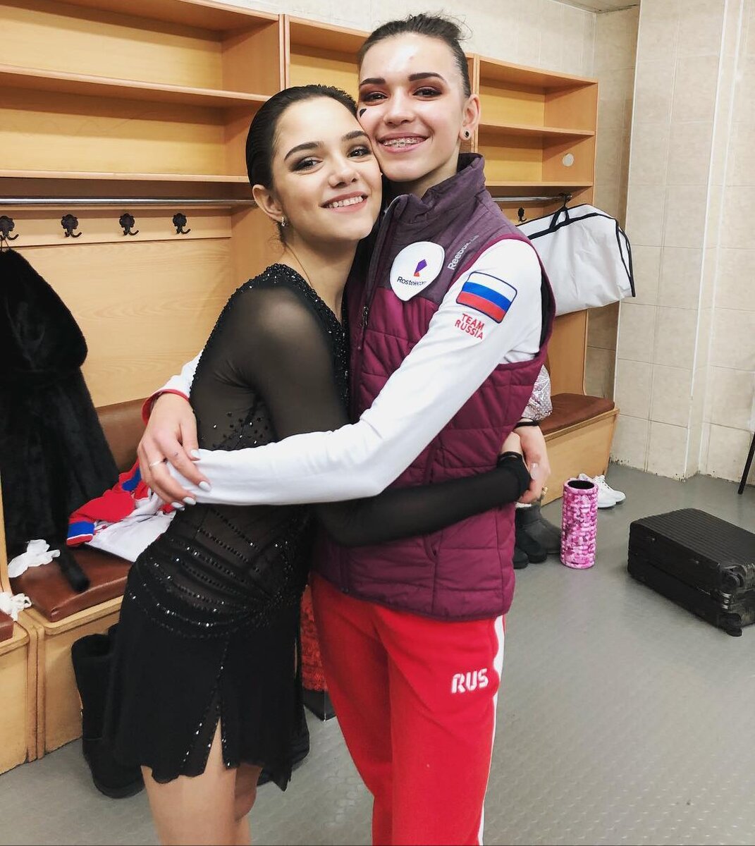 Мария Талалайкина и Евгения Медведева