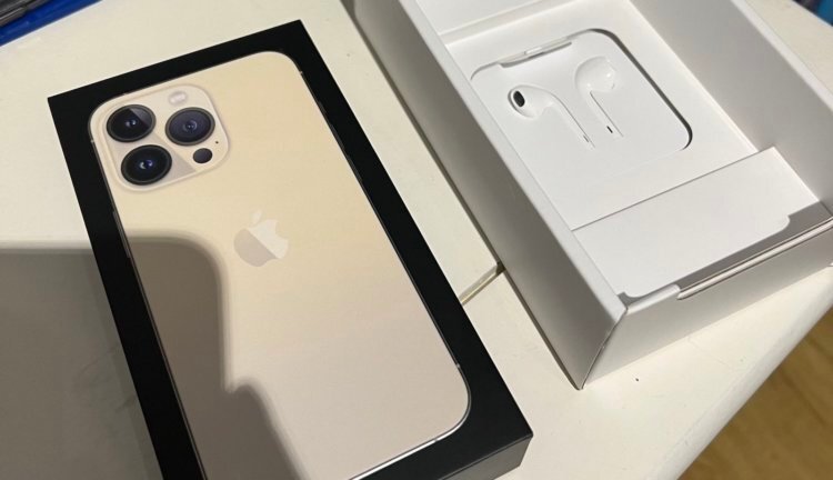 Это iPhone 13 для Франции — с наушниками