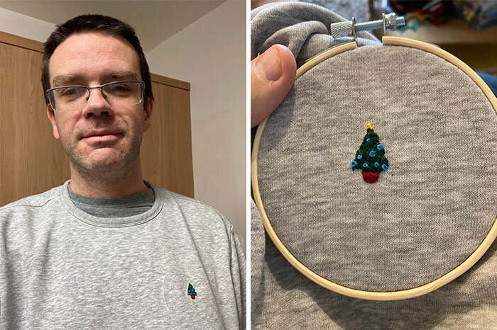 Источник: https://www.reddit.com/r/Embroidery/comments/rdyp5f/made_myself_a_christmas_jumper