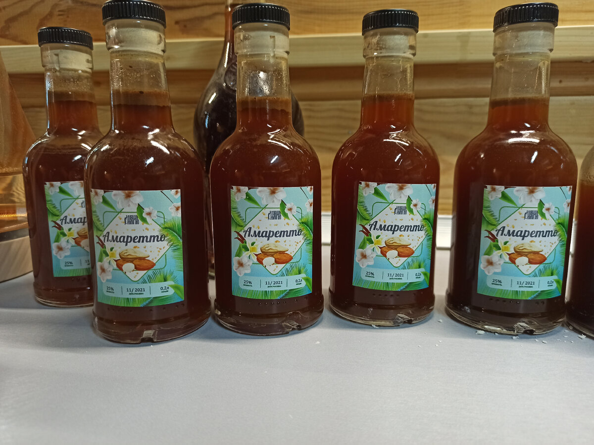 Ликёр Амаретто. Фото автора ©