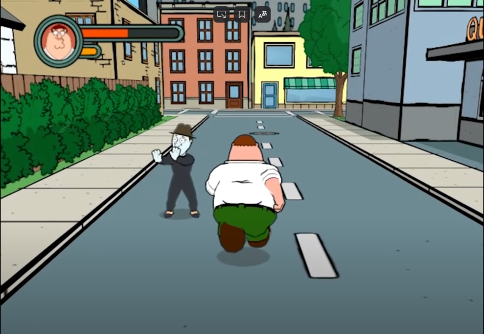 Family Guy Video Game! для PS2, Xbox, PSP и GameCube.