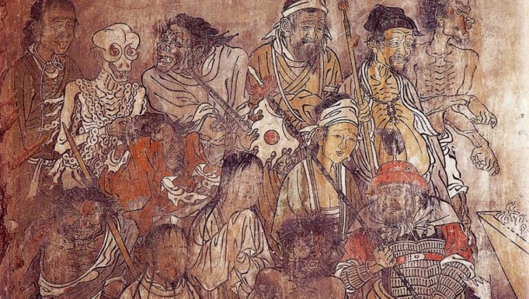 Призраки, империя Юань, XIV век