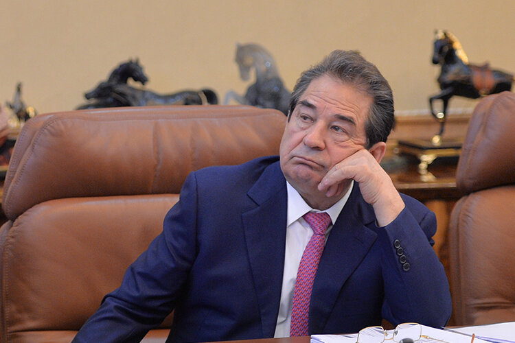 Холдинг «ТаграС» был образован на базе выведенных из «Татнефти» активов. Самая большая доля (33,3%) принадлежит бывшему гендиректору «Татнефти» Шафагату Тахаутдинову (на фото). Фото: prav.tatarstan.ru