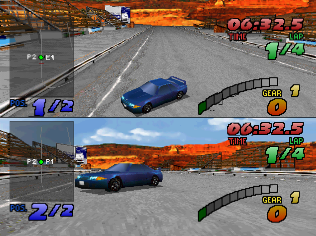 Режим разделённого экрана 