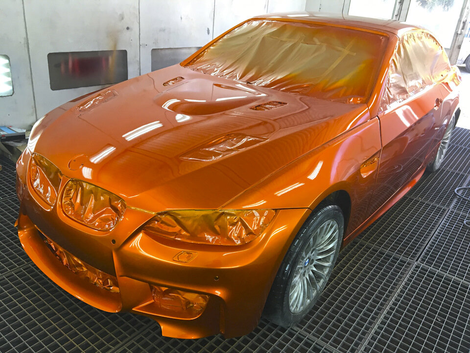 Полная окраска автомобиля