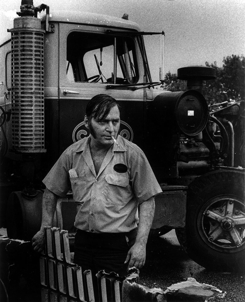 Водитель грузовика, Хаммонд, 1975.