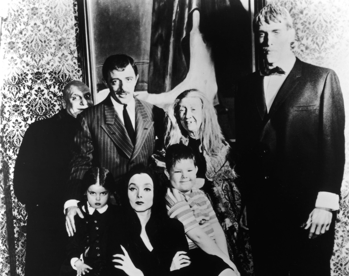 Образ семейки из классического сериала 1964 года. 