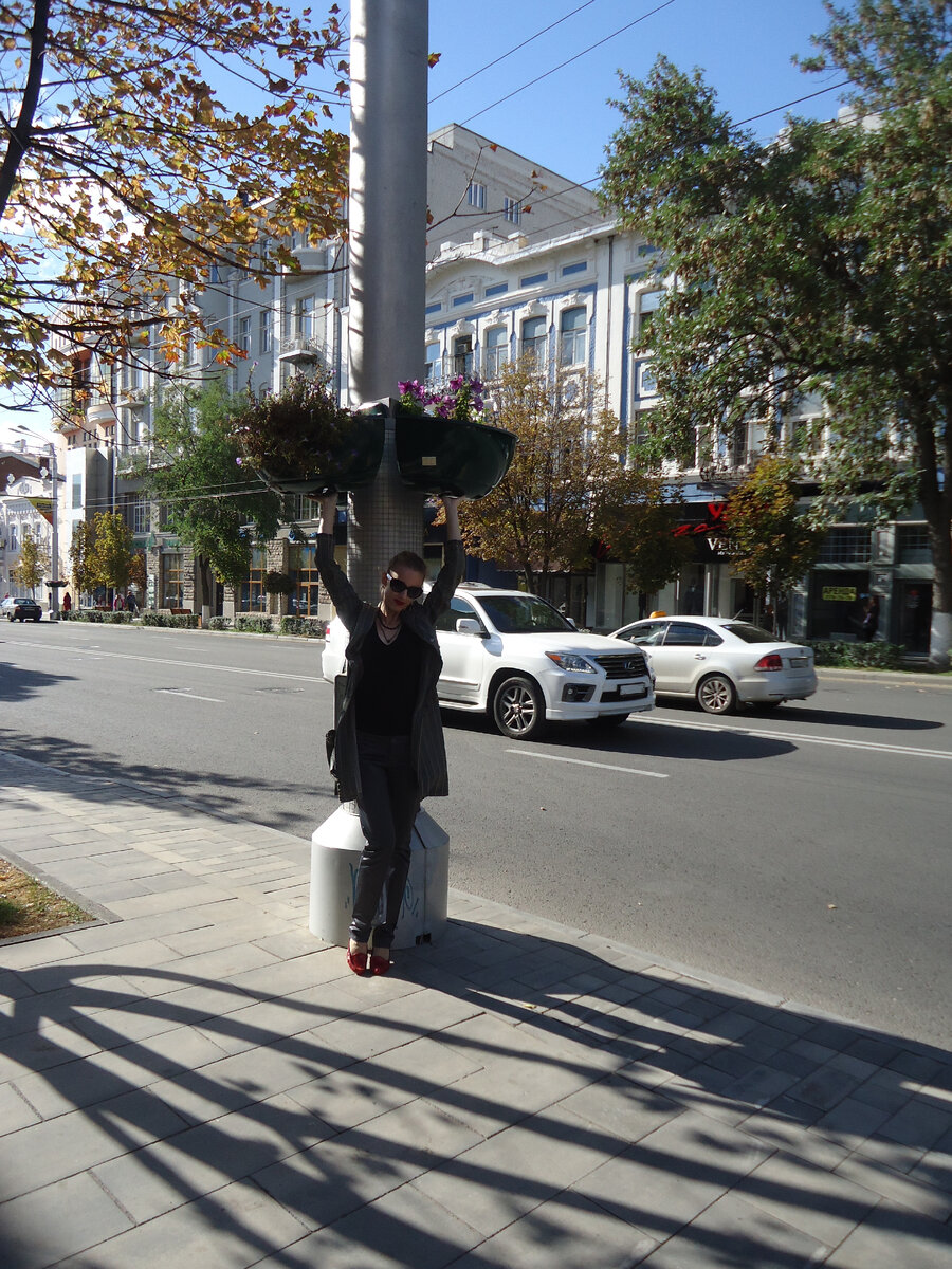 Ростов-на-Дону, ул. Большая Садовая. Поддержка автора, безусловно, незаменима везде!