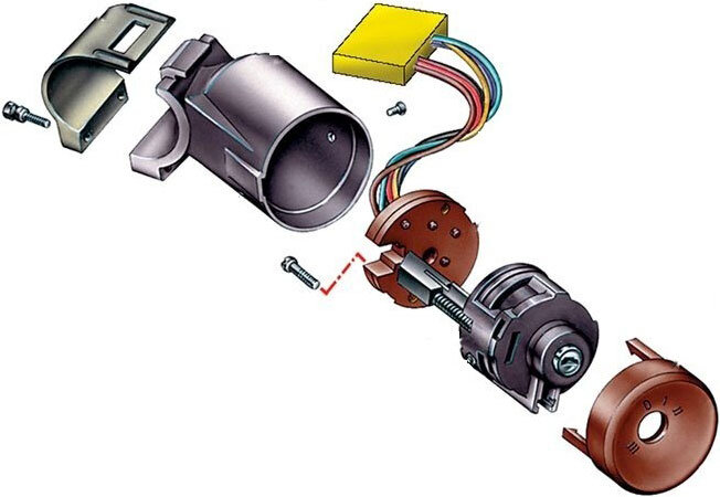 Неисправности замка зажигания: ремонт и замена своими руками