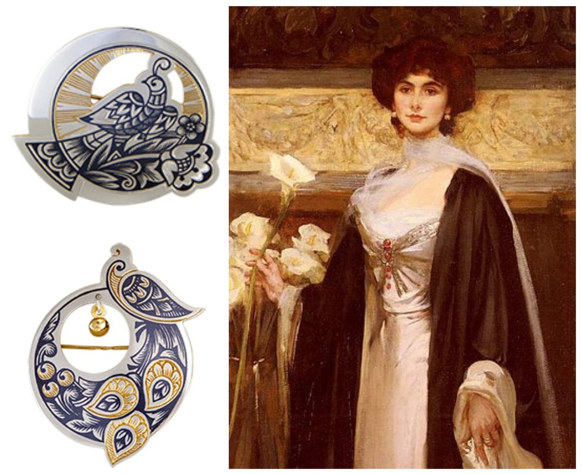 Джеймс Шеннон портрет красавицы эдвардианской эпохи баронессы Ольги де Мейер