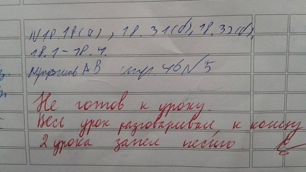 Выдержка не из его дневника, но в целом замечания те же самые. Песни тоже пел. Было.
