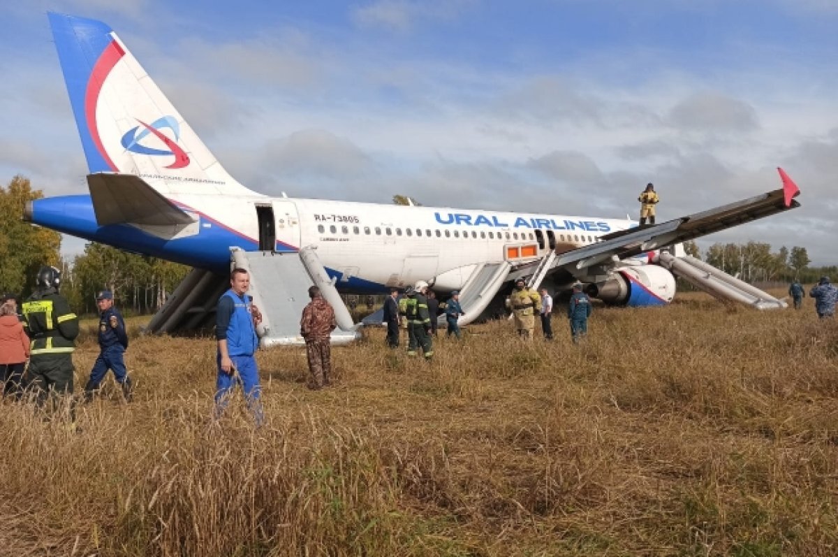    Причиной жёсткой посадки рейса Сочи-Омск в поле может быть ошибка пилотов