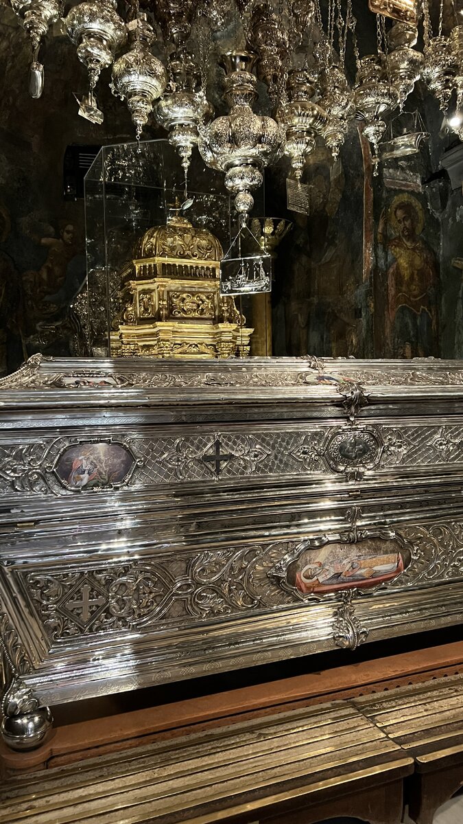 Ковчег с мощами Св Спиридона Тримифунтского