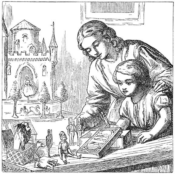 Стойкий оловянный солдатик - иллюстрация Альфреда Вальтера Байеса. 