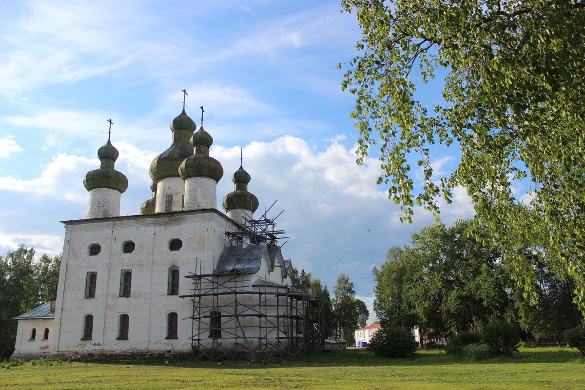 Старая торговая площадь Каргополь