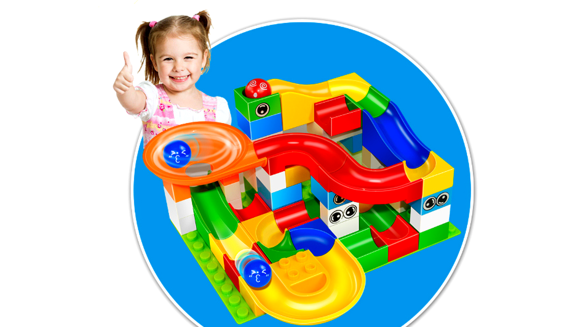 Marble Race Run Maze Ball Track с aliexpress