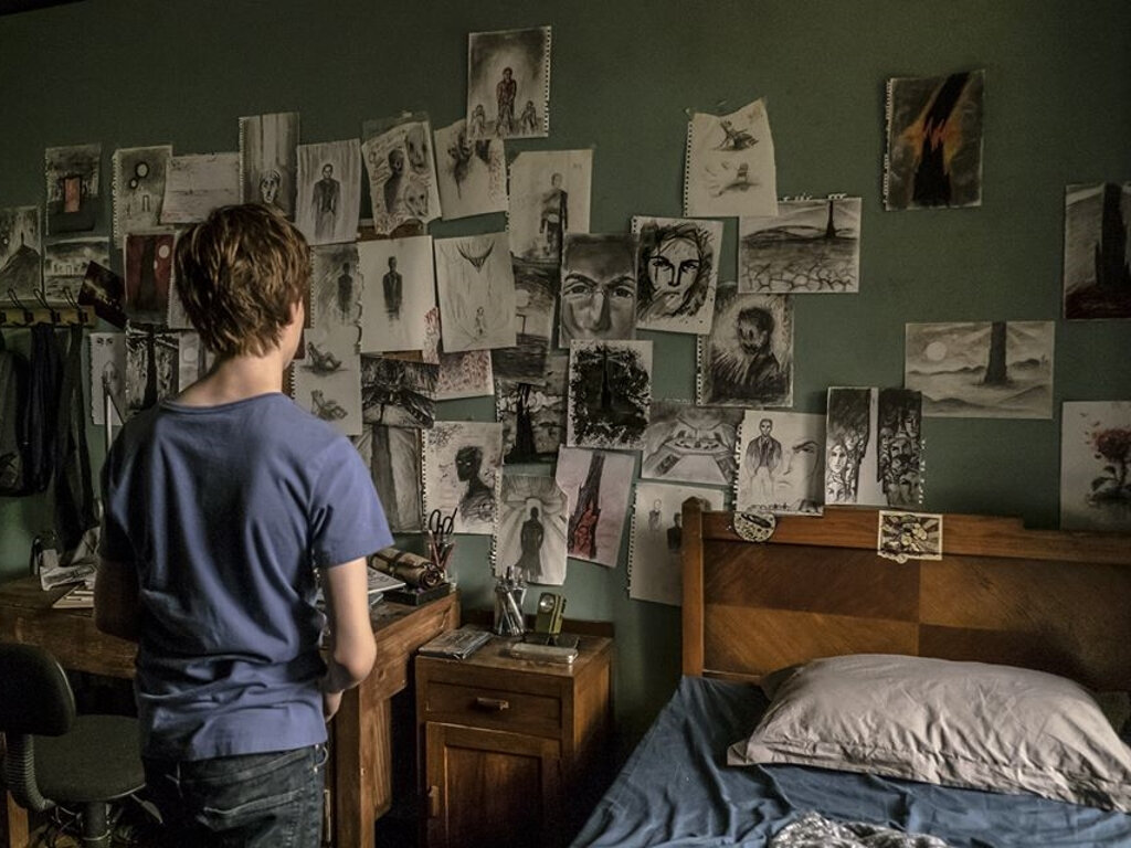 Кадр из фильма "Темная башня" 2017 г.