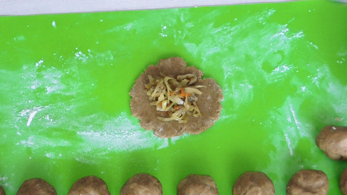 Чудесные Ржаные пирожки с Капустой и Грибами Пошаговый рецепт с фото и видео