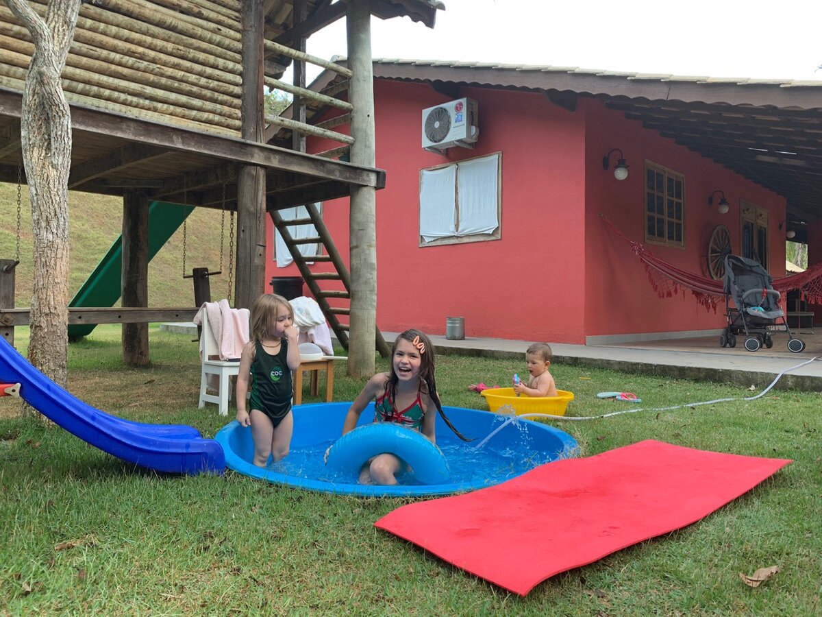 Записки из бразильской глуши - купание и смешные высказывания детей