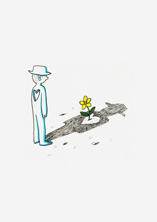 https://pixabay.com/illustrations/men-emptiness-soul-flowers-4052354/