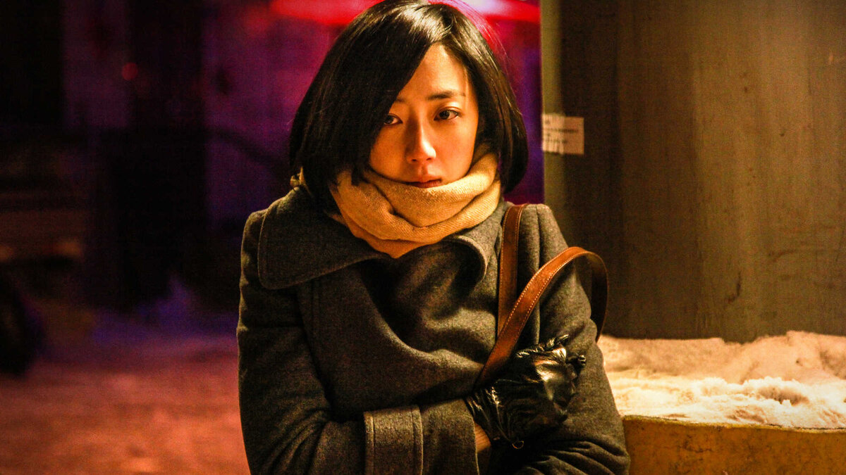 Кадр из фильма "Чёрный уголь, тонкий лёд"