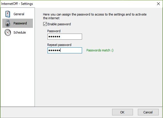 Блокировка паролем