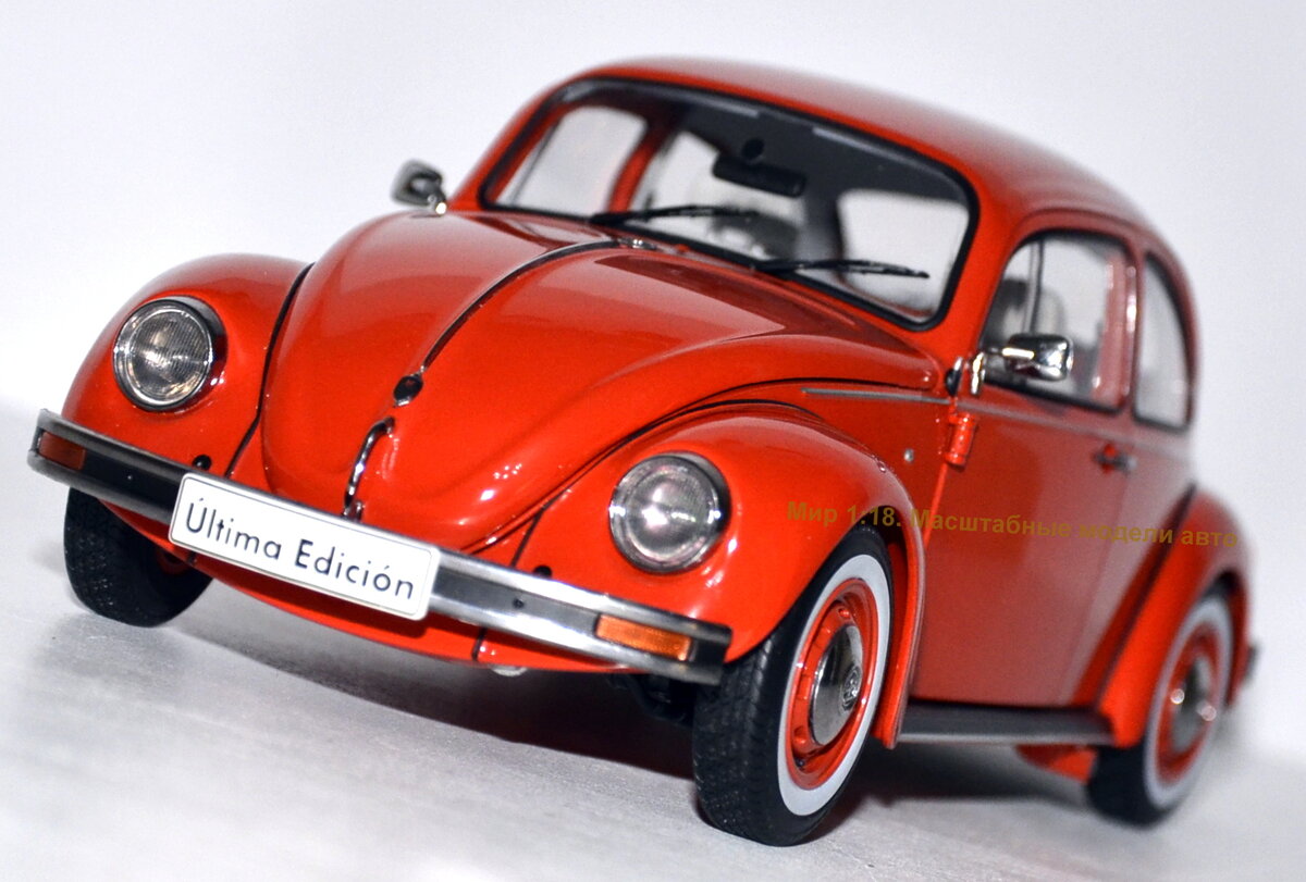 Volkswagen Beetle 2003 Ultima Edicion в масштабе 1/18 от компании Schuco |  Мир 1:18. Масштабные модели авто | Дзен