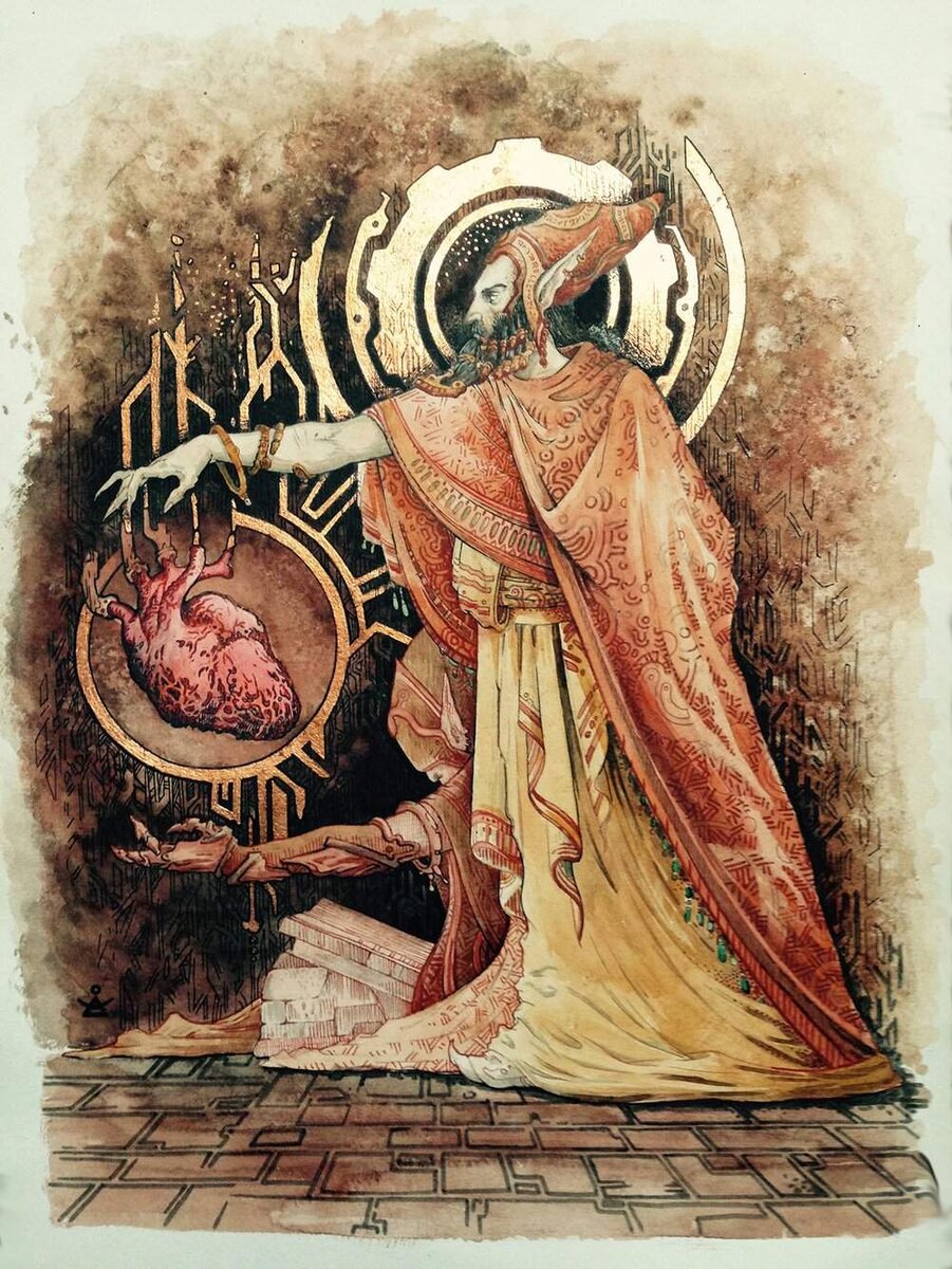 Кагренак и Сердце Лорхана фан арт