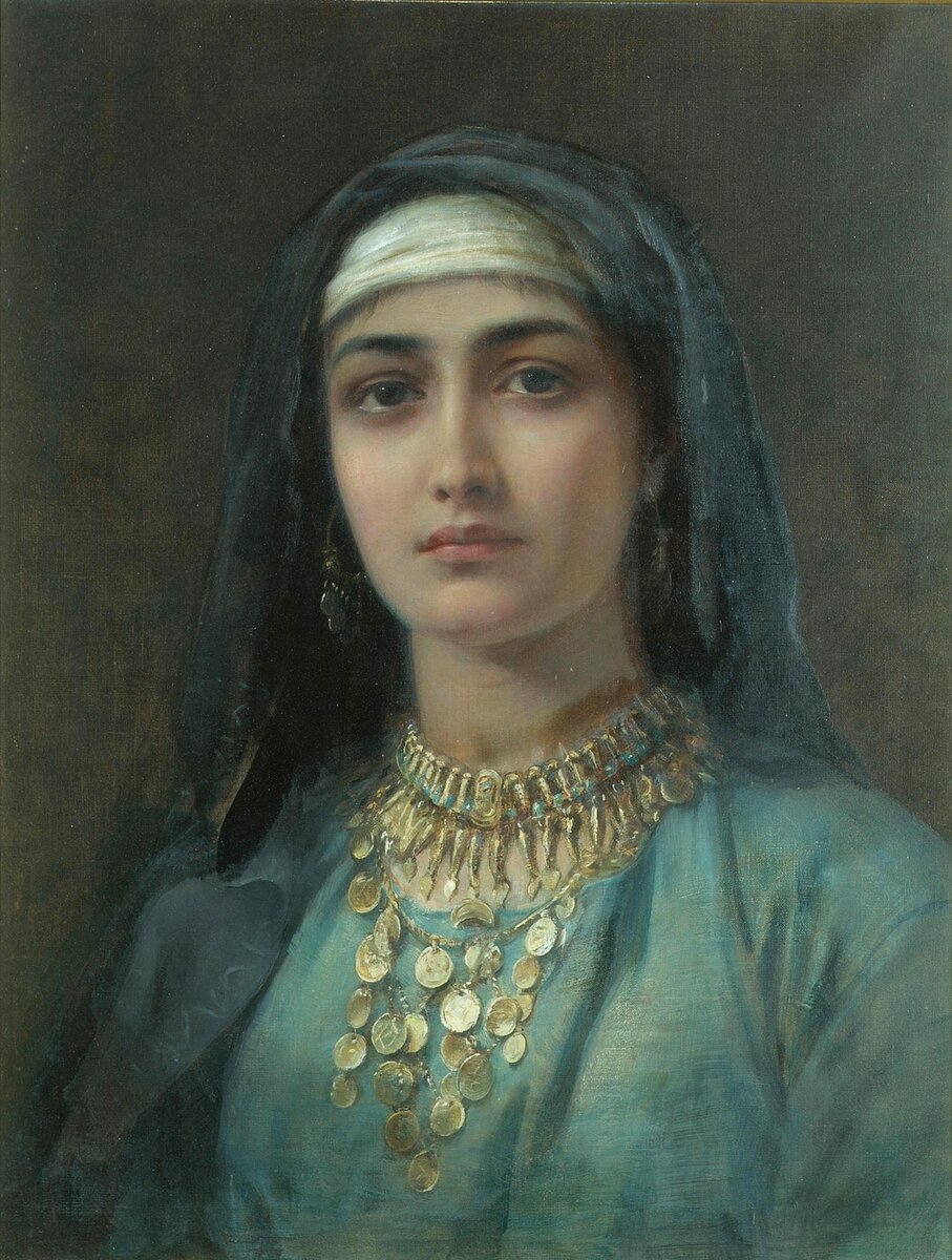 Эсфирь. 1879.  Edwin Longsden Long.