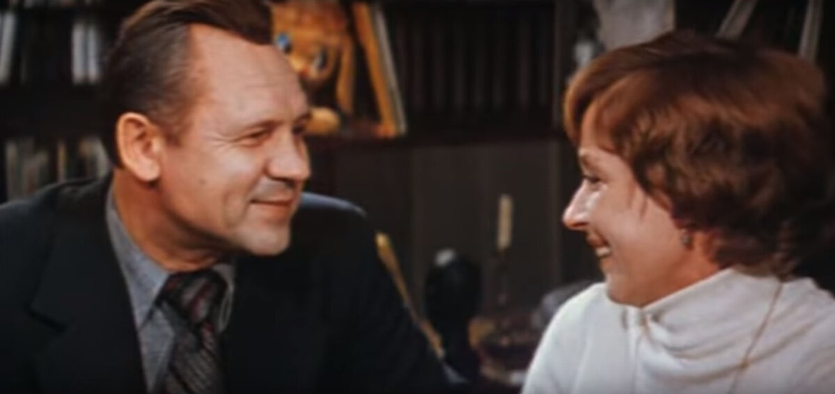 Юрий Платонов и Лариса Малеванная в фильме «Поздние свидания», 1980 год