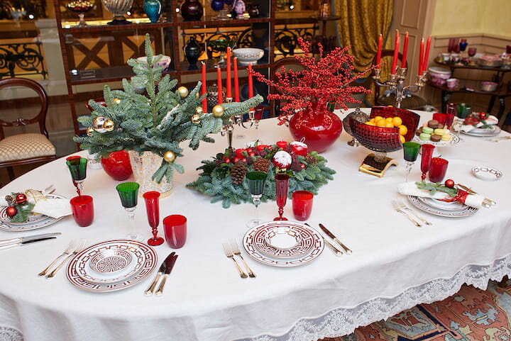 Сервировка новогоднего стола в 2020 году
