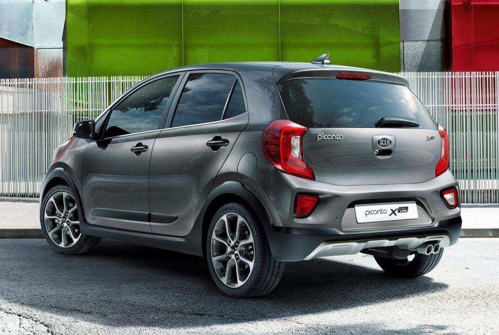 Kia Picanto вид сзади