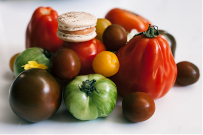 Печенье "макарон" со вкусом греческого салата