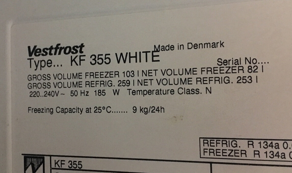 Дав холодильник. Холодильник Vestfrost kf355. Холодильник Вестфрост BKF 355. Термостат холодильника Вестфрост BKF 404.