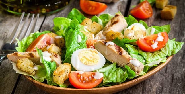 Салат "Цезарь"