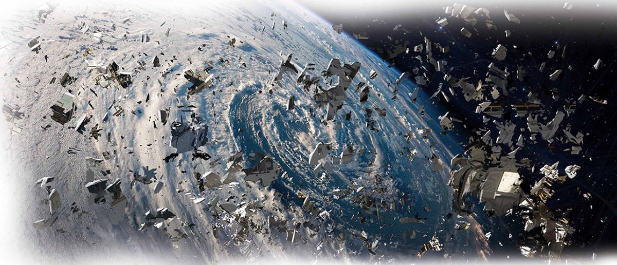 космический мусор, катастрофы, космос, спутники