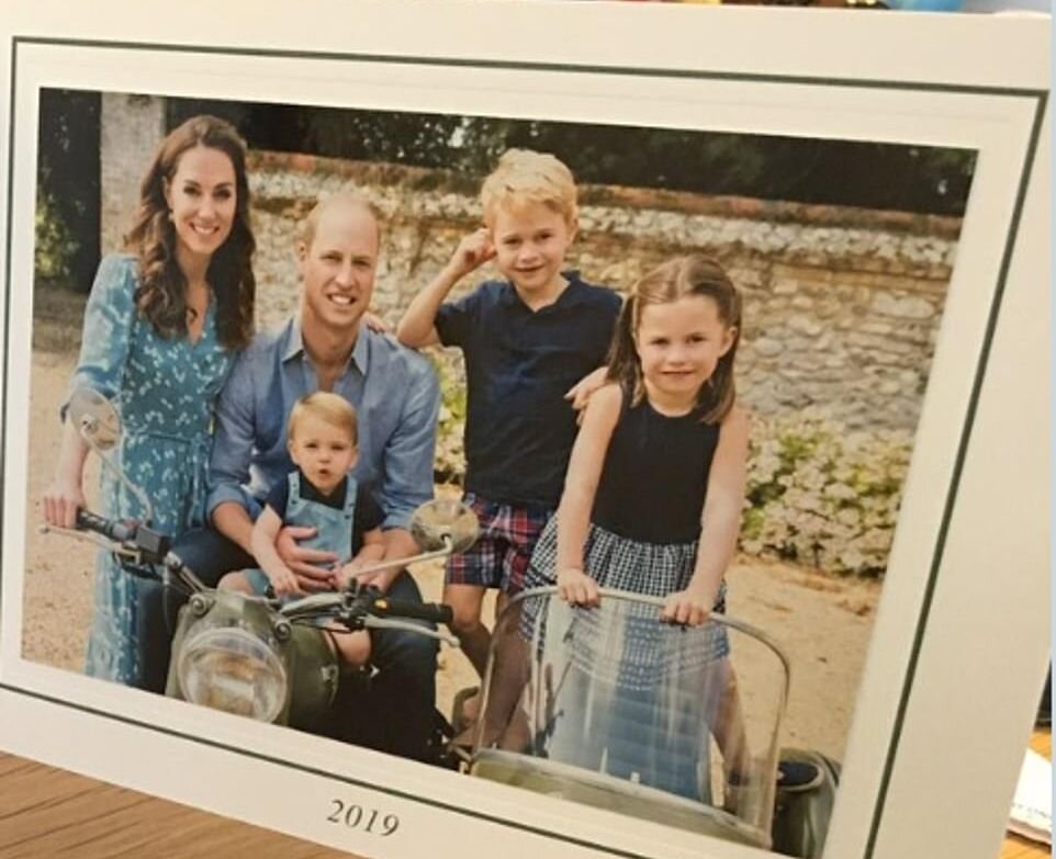 Рождественская открытка 2019 герцога и герцогини Кембриджских