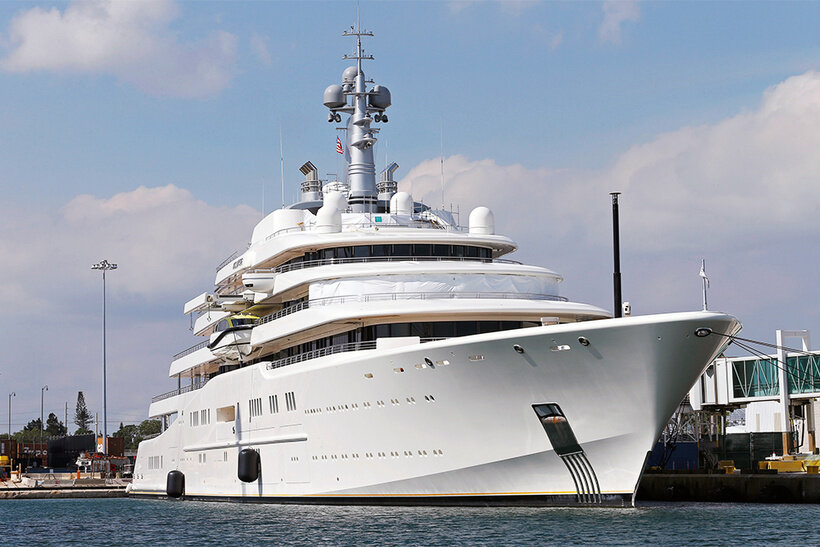 Фото яхты Абрамовича. Иллюстрационное фото взято на сайте Forbes.ru
