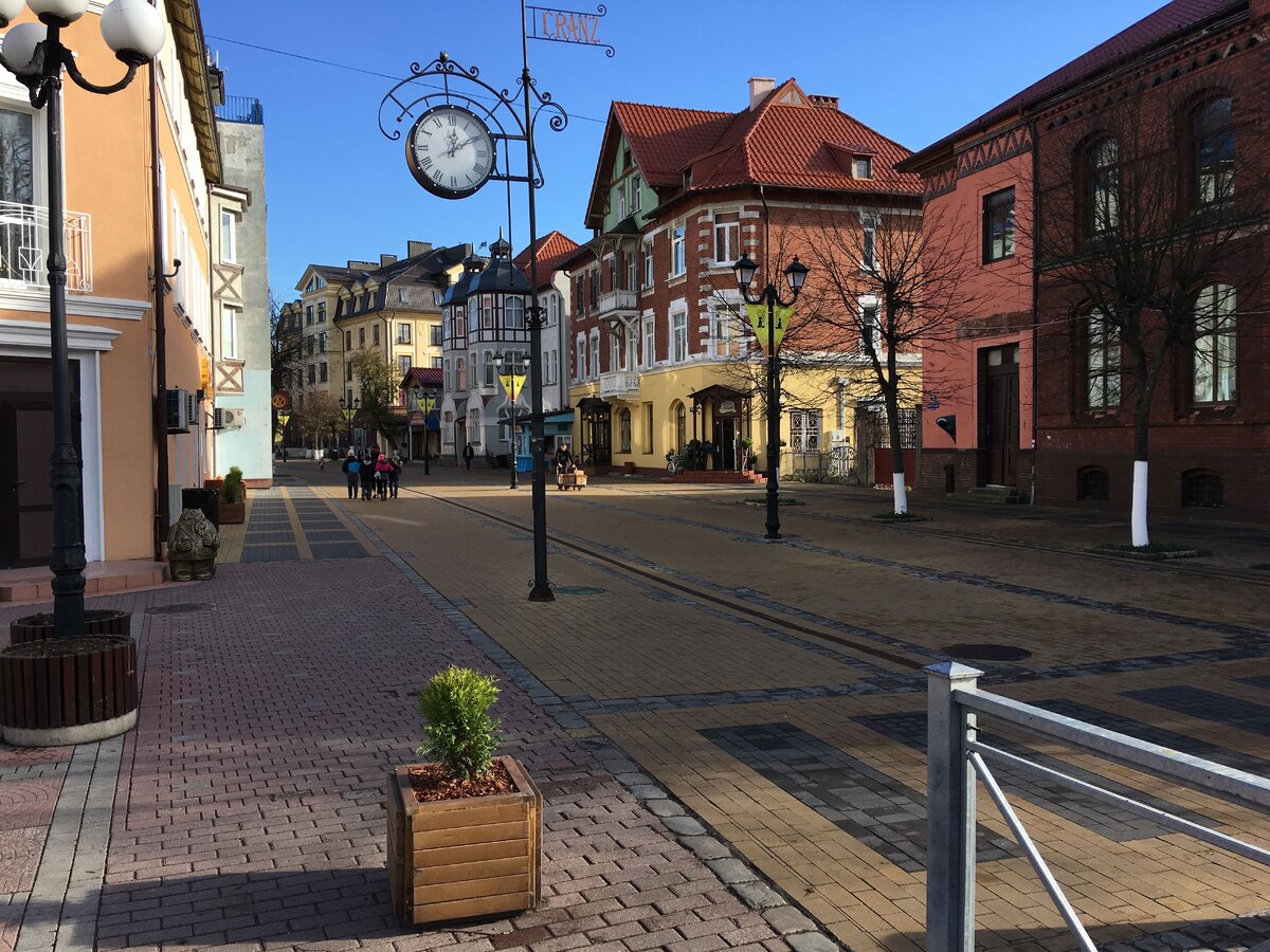 Улицы Зеленоградска