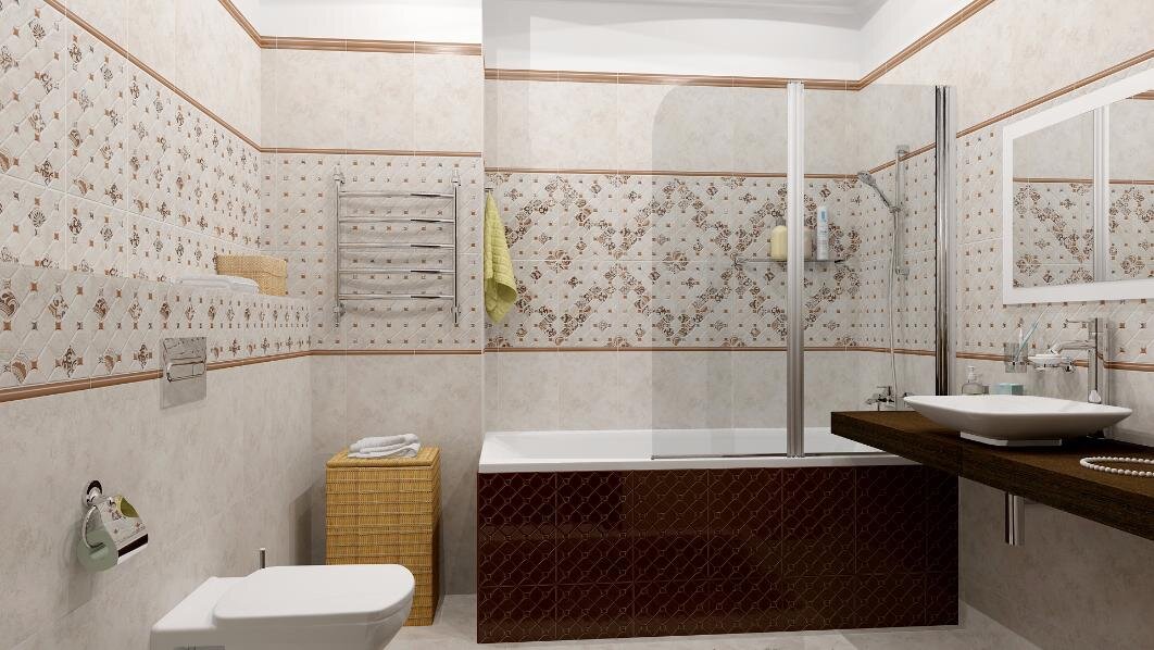 Отделка стен в ванной комнате: плюсы и минусы материалов — DOMEO Ремонт квартир и дизайн на бородино-молодежка.рф