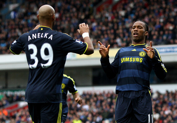 Анелька  и Дрогба