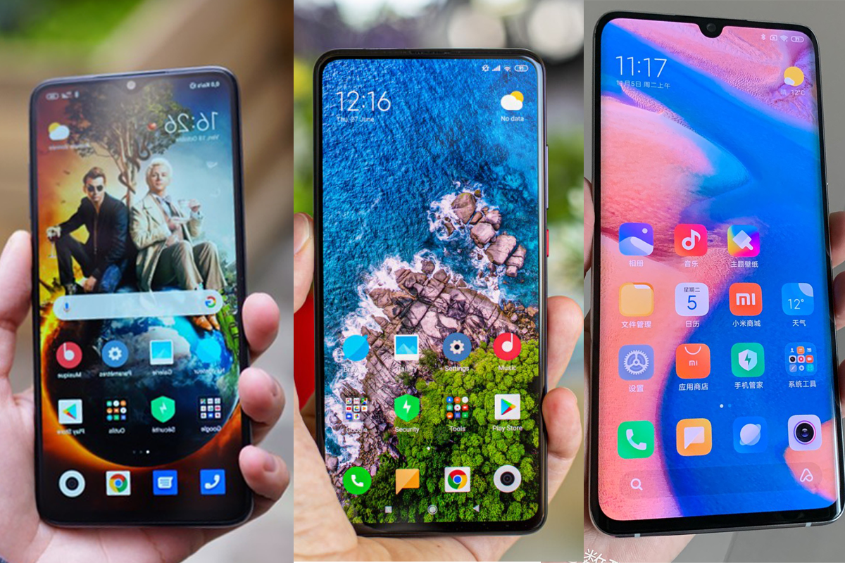 Redmi Note 8 Pro, Mi 9T Pro, Mi Note 10 Pro