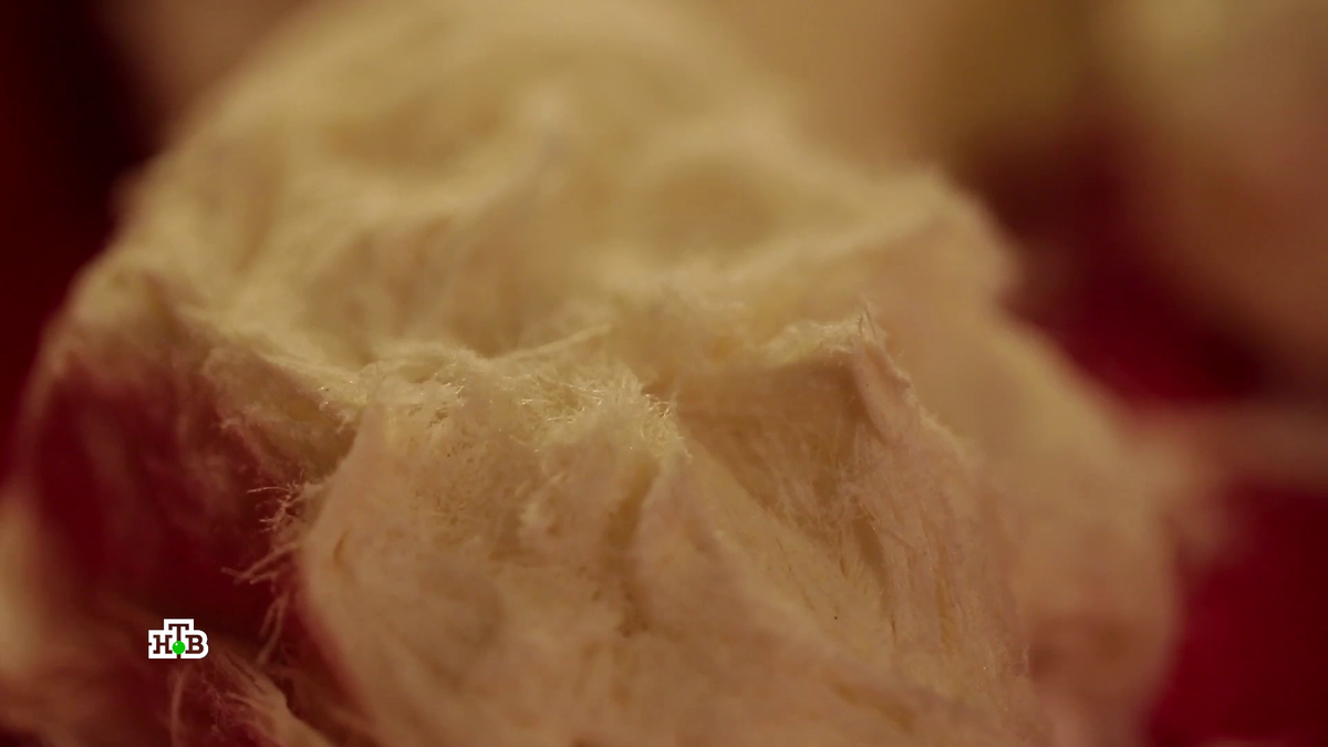 Волокнистая структура.