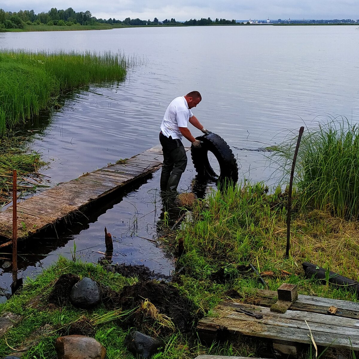 Как построить пристань на воде своими руками — Причалы | Понтоны | Плавдома